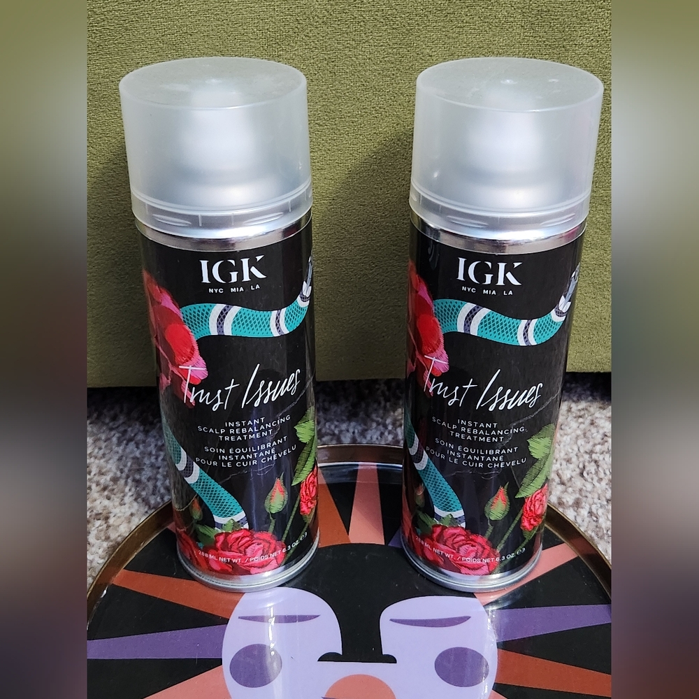 NEW IGK Trust Issues Scalp Spray ×2